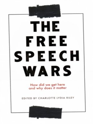 cover image of free speech wars